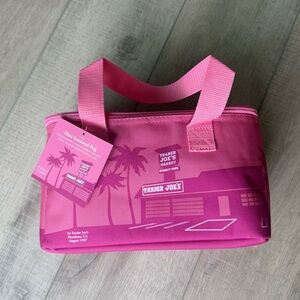 Trader Joe's Pink Lunch Pale Bag